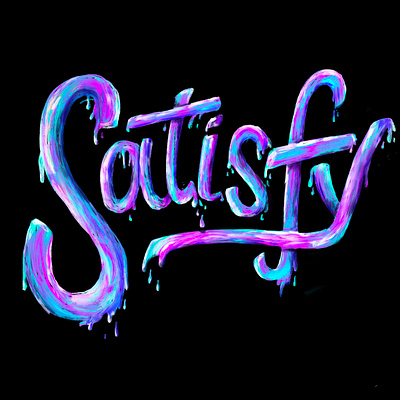 SATISFY apple pencil digital hand lettering handlettering ipad