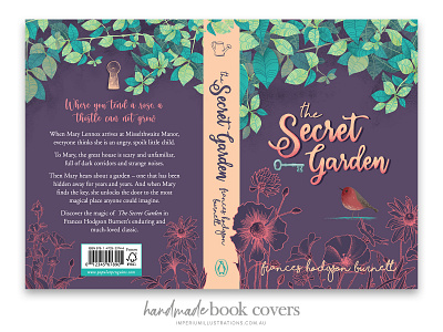 'The Secret Garden' Book Cover Design