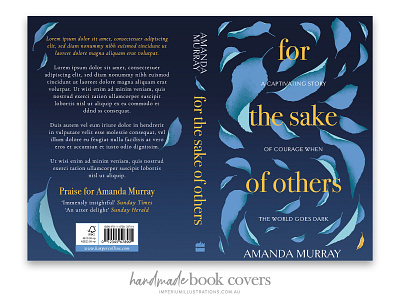 'For The Sake of Others' Book Cover Design book cover book design cover art design digital art graphic design illustration packaging