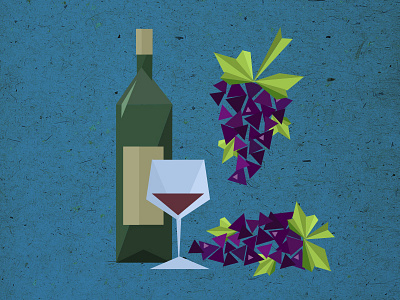topic: wine disussion evenings illustration opener otvarac poster topics triangles