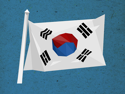 topic: south korea disussion evenings illustration opener otvarac poster topics triangles