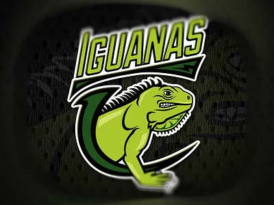 Iguanas sport logo davidson fraser iguana logo skillshare sport