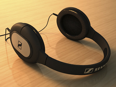 another 3D training: Sennheiser headphones