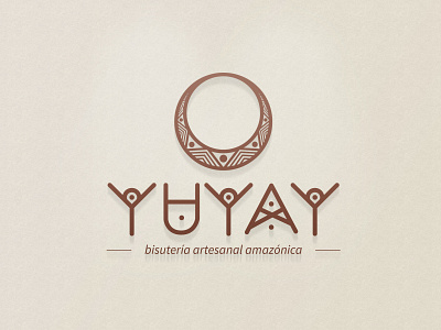 Yuyay artisan crafts design ecuador logo logotipo shot vector