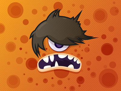 Angry Plancton angry illustrator ilustration mascot orange vector