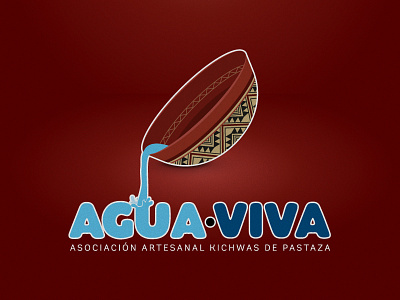 Agua Viva agua life logo logotipo vector vector art vector artwork