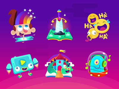 PlayKids Stories Icons