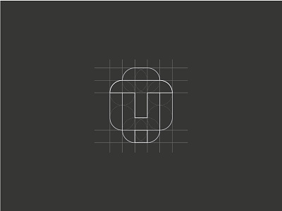 Logo concept - The grid branding deisgn identity inovatom logo new t