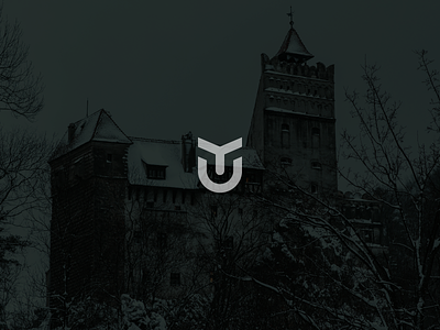 Undiscovered Transylvania / Mobile App - logo adobexd app icon logo negative space transylvania