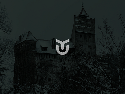 Undiscovered Transylvania / Mobile App - logo adobexd app icon logo negative space transylvania