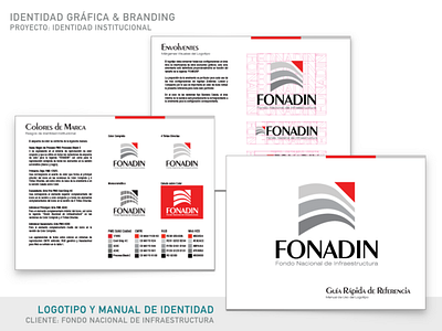 FONADIN | Brand Design | Logotype & Use Manual branding design graphic design logo vector