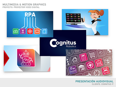 Cognitus Robotics | Multimedia Presentation animation character design motion graphics multimedia vector