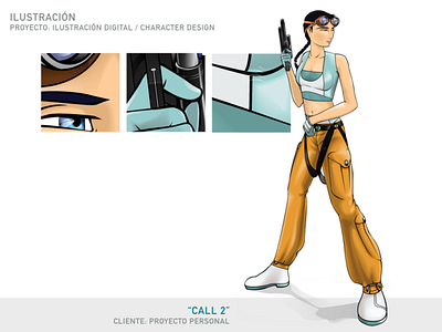 Call 2 | Digital Illustration / Character Design character design design illustration vector