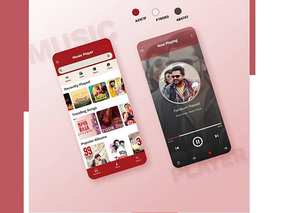 Music player UI