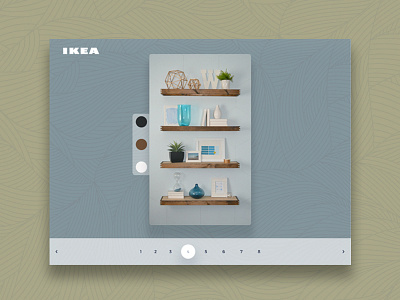 Ikea Purchase Card Concept blue card clean ikea logo new old retro selling sold ui white
