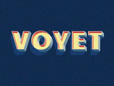 Voyet Retro Typeface