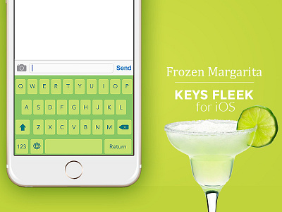 FrozenMargaritaKeyboard fun ios keyboard