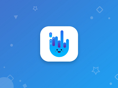 Happy Funny App Icon app illustration logo user inteface