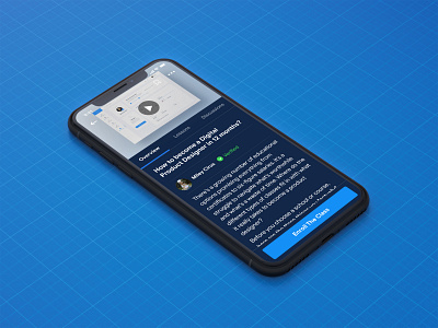 Courses Lessons - Education app clean ui clear design dark app dark mode design education education app lessons material design trend 2019 uidesign user experience user inteface
