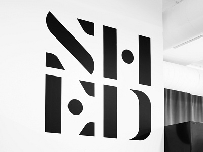 SHED 🖤 blackandwhite branding graphic design logo