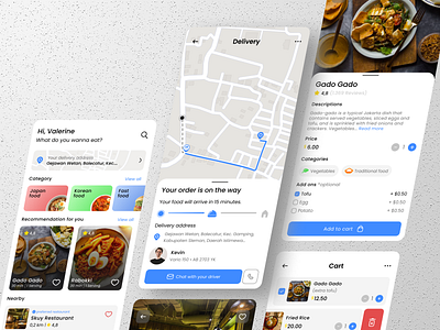 Food Delivery - Mobile App branding food food delivery graphic design merchant ui ui designer ux