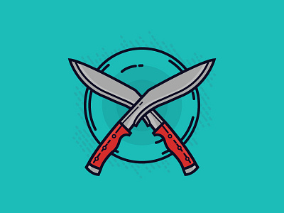 Knife attack hunt icon icons illustration knife stroke tool weapon