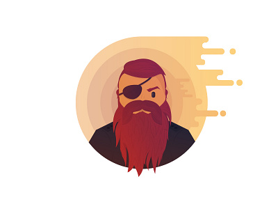 Beard Life #2 character design face illustration soldier vector