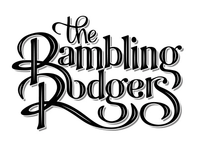 Rambling Rodgers logo rock band