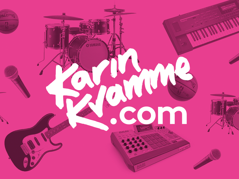 Karin Kvamme music identity logo