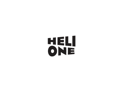 Heli One helicopter logo rotation