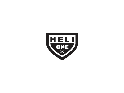 Heli One 2 helicopter rotation logo