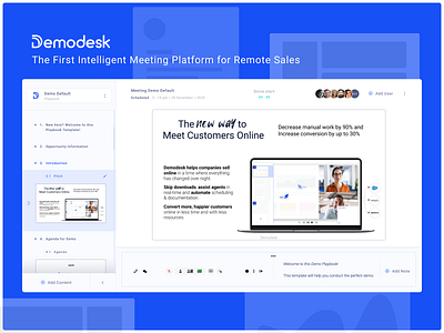 Demodesk Saas app