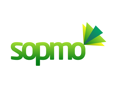 Sopmo branding illustration logo typography vector