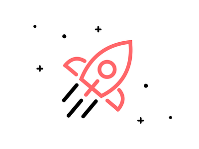 Launch 365daysofsomething day012 icon launch minimal rocket
