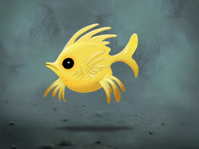 Goldfish 365daysofsomething conceptart day018 goldfish