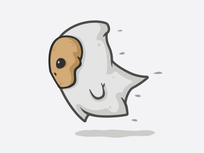 Ghost character ghost mask tiny ghost