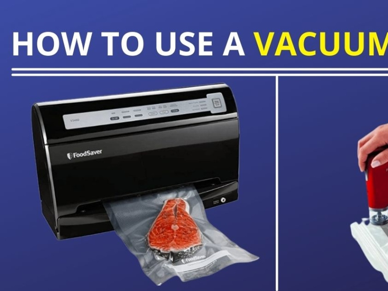 How to use a vacuum sealer? by Alax on Dribbble