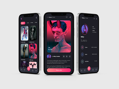 NFT App Design