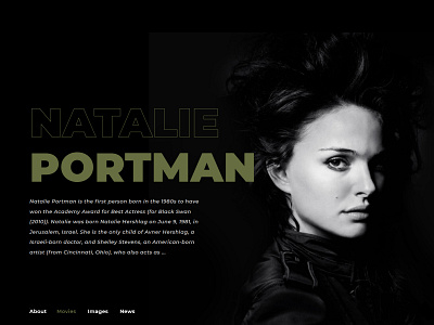 Actress page : Natalie Portman