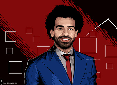 MoSalah - Vector art branding cartoon design graphic design illustration vector vector art