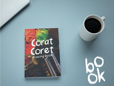 BONE FONT IN DRAWING BOOK COVER branding design graphic design illustration logo typography vector