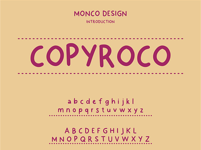 copyroco font