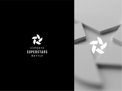 Esports Superstars Battle 3d design esports identity logo mark symbol