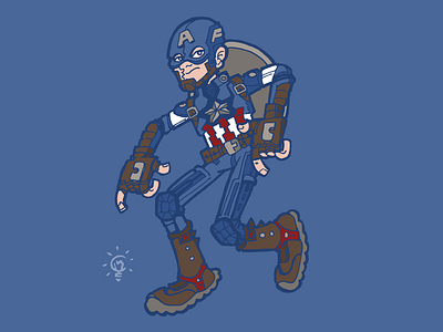 Captain America illustration