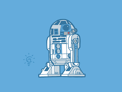 Star Wars: R2D2 illustration