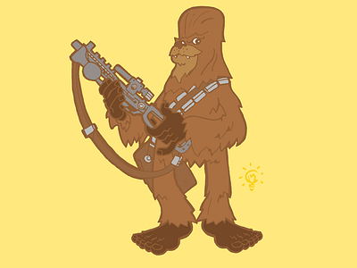 Star Wars: Chewbacca illustration