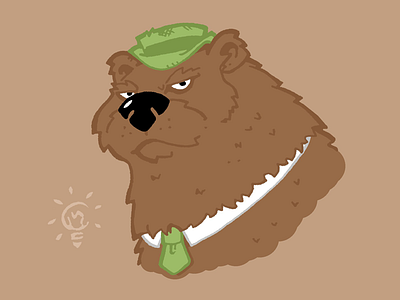 Yogi Bear character design personal illustration