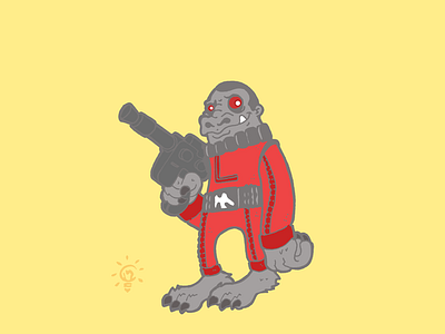 Star Wars: Snaggletooth character design personal illustration