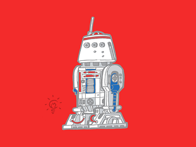 Star Wars: R5D4 character design personal illustration