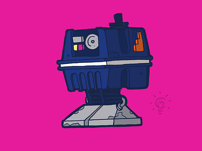 Star Wars: Power Droid character design personal illustration